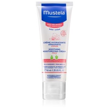 Mustela Bébé crema calmanta si hidratanta pentru nou-nascuti si copii