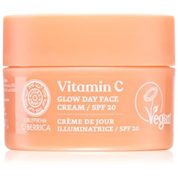 Natura Siberica Oblepikha C-Berrica crema de zi radianta SPF 20