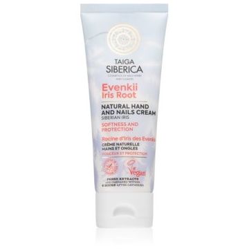 Natura Siberica Taiga Siberica Evenkii Iris Root Crema de maini si unghii pentru inmuiere