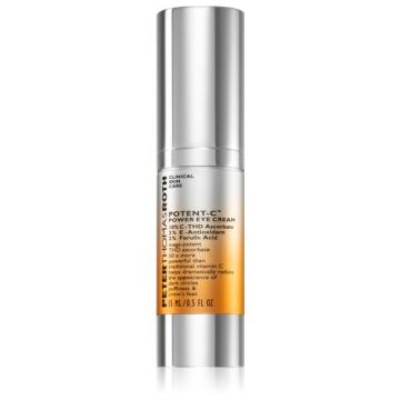 Peter Thomas Roth Potent-C Power Eye Cream crema de ochi hidratanta împotriva ridurilor și a cearcănelor întunecate
