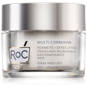 RoC Multi Correxion Anti-Sagging Firm and Lift crema de zi pentru contur si fermitate