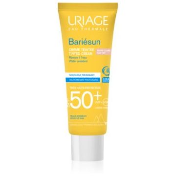 Uriage Bariésun Tinted Cream SPF 50+ crema de fata cu efect de protectie SPF 50+