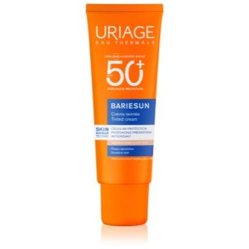 Uriage Bariésun Tinted Cream SPF 50+ crema de fata cu efect de protectie SPF 50+