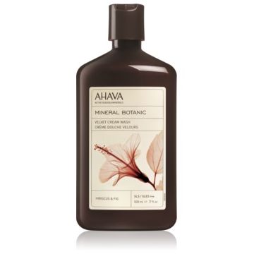Ahava Mineral Botanic Hibiscus & Fig crema pentru spalare catifelata