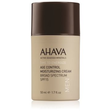 AHAVA Time To Energize Men crema anti-rid hidratanta SPF 15