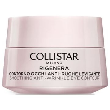 Collistar Rigenera Smoothing Anti-Wrinkle Eye Contour crema anti rid pentru ochi ziua și noaptea