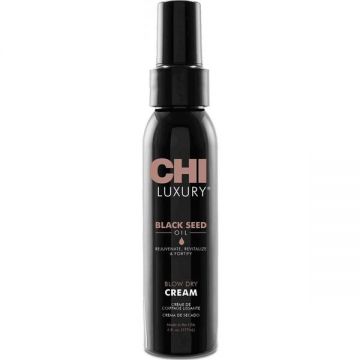 Crema pentru Par - CHI Luxury Black Seed Oil Blow Dry Cream, 177 ml