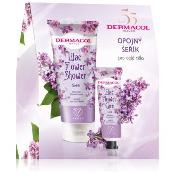 Dermacol Flower Care Lilac set cadou pentru piele neteda si delicata