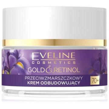 Eveline Cosmetics Gold & Retinol Cremă regeneratoare împotriva ridurilor 70+