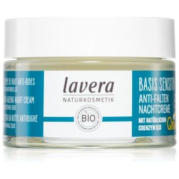 Lavera Basis Sensitiv Q10 crema de noapte pentru fata cu coenzima Q10