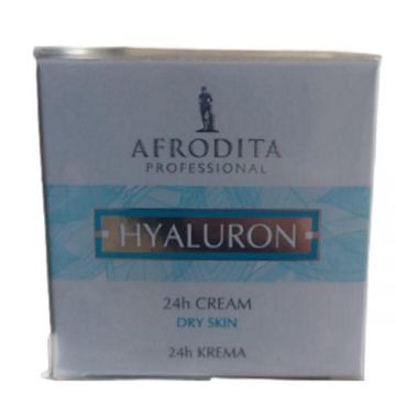 Cosmetica Afrodita - Crema cu ACID HYALURONIC  pentru ten uscat 50 ml
