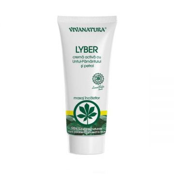 Crema Activa cu Untul Pamantului si Petrol Lyber Vivanatura, 75 ml Crema Activa cu Untul Pamantului si Petrol Lyber Vivanatura, 75 ml
