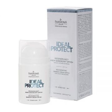 Crema de Zi Regeneratoare SPF 50+ - Farmona Ideal Protect Regenerating Barrier Cream SPF 50+, 50 ml
