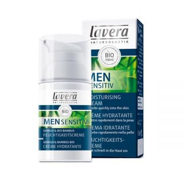Crema Hidratanta si Antirid pentru Barbati Lavera, 30 ml