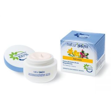 Crema hidratanta, ten mixt cu tabebuia si ratan, Naturissima, 50 ml Crema hidratanta, ten mixt cu tabebuia si ratan, Naturissima, 50 ml