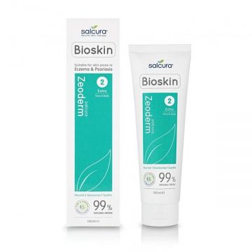 Crema Tratament Reparatoare si Hidratanta pentru Pielea cu Eczema sau Psoriazis - Zeoderm - Salcura, 150 ml Crema Tratament Reparatoare si Hidratanta pentru Pielea cu Eczema sau Psoriazis - Zeoderm - Salcura, 150 ml