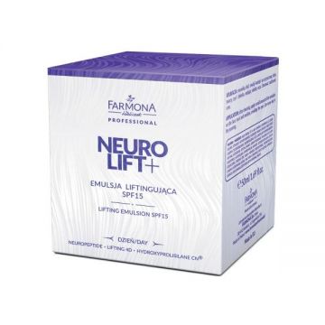 Emulsie Lifting de Zi SPF 15 - Farmona Neuro Lift+ Day Lifting Emulsion SPF 15, 50 ml