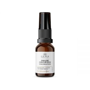 Formulă Contur Ochi | Cearcăne & Pungi, Hera Medical by Dr. Raluca Hera Haute Couture Skincare, 15 ml Formulă Contur Ochi | Cearcăne & Pungi, Hera Medical by Dr. Raluca Hera Haute Couture Skincare, 15 ml