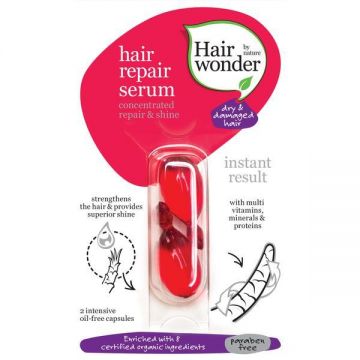Capsule cu ser, pentru par, Hairwonder, 2x1 ml Capsule cu ser, pentru par, Hairwonder, 2x1 ml