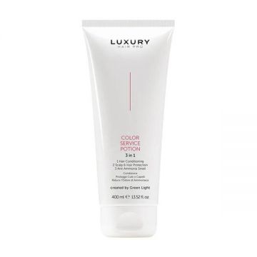 Crema pentru Par -  Color Service Potion 3 in 1 Luxury Hair Pro, Green Light, 400 ml