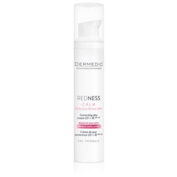 Dermedic Redness Calm crema corectoare pentru piele sensibila si inrosita