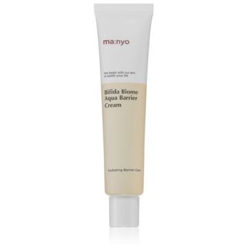 ma:nyo Bifida Biome Aqua Barrier crema cu textura usoara pentru definirea pielii