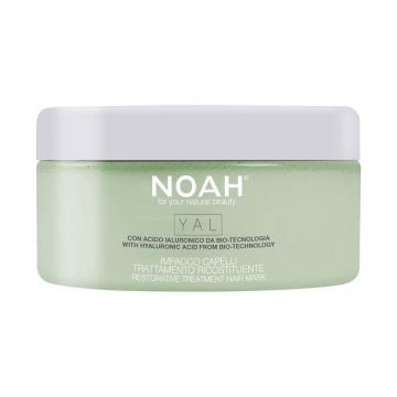 Masca Tratament pentru Par cu Acid Hialuronic pentru Regenerare - Noah Yal, 200 ml