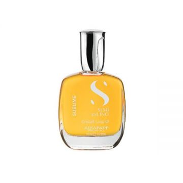 Ser de Stralucire cu Microcristale - Alfaparf Milano Semi Di Lino Sublime Cristalli Liquidi The Original, 50 ml