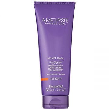 Masca de Par Hidratanta - FarmaVita Amethyste Professional Velvet Mask Hydrate, 250 ml