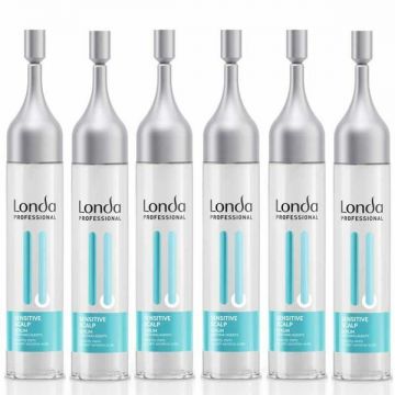 Ser Nutritiv pentru Scalp Sensibil - Londa Professional C.A.L.M Sensitive Scalp Serum, 6x 9 ml