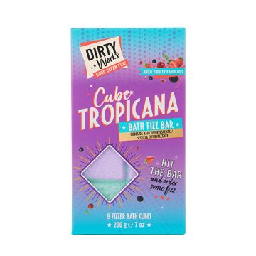 Cube tropicana bath fizz bar 200 gr Cube tropicana bath fizz bar 200 gr