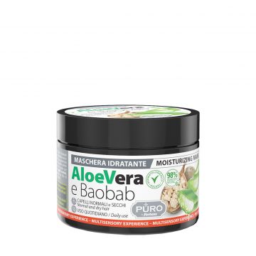 Aloe vera e baobab hair mask  250 ml
