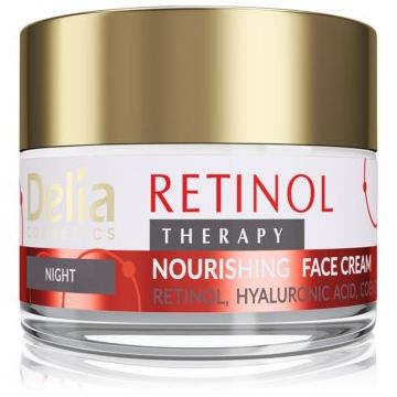 Delia Cosmetics Retinol Therapy crema de noapte hranitoare