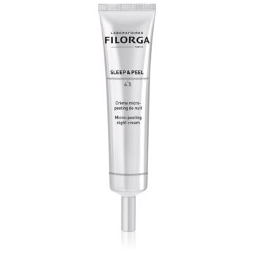 FILORGA SLEEP & PEEL 4.5 crema de noapte regeneratoare Cu AHA Acizi