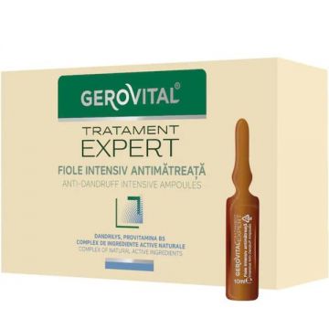 Fiole Intensiv Antimatreata Gerovital Tratament Expert, 10 fiole x 10 ml