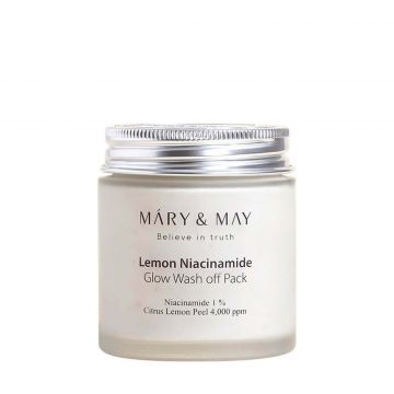 Lemon niacinamide glow wash off pack  125 gr