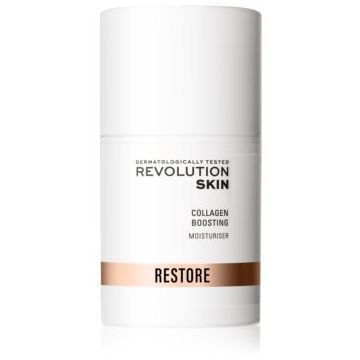 Revolution Skincare Restore Collagen Boosting crema faciala hidratanta revitalizanta pentru stimularea secreției de colagen