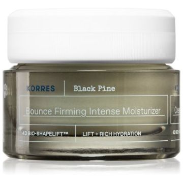 Korres Black Pine BioShapeLift™ crema de zi pentru contur si fermitate uscata si foarte uscata