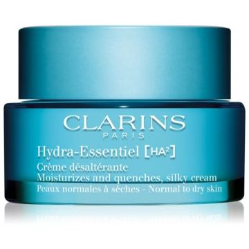 Clarins Hydra-Essentiel [HA²] Silky Cream Crema de zi pentru fermitate si hidratare cu acid hialuronic
