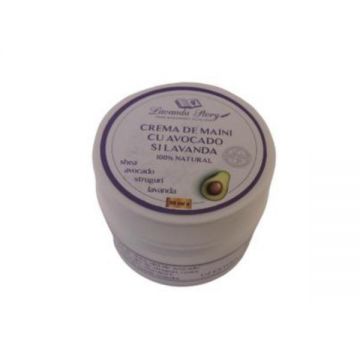 Crema de maini cu avocado si lavanda Lavanda Story 50 ml Crema de maini cu avocado si lavanda Lavanda Story 50 ml