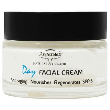 Crema de zi BIO Anti-Age SPF 15 - Arganour Daily Face Cream, 50ml Crema de zi BIO Anti-Age SPF 15 - Arganour Daily Face Cream, 50ml