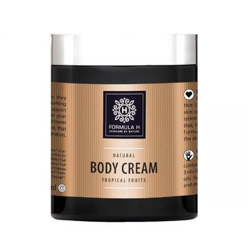 Crema pentru corp Formula H Natural Tropical Fruits Jar, 250ml