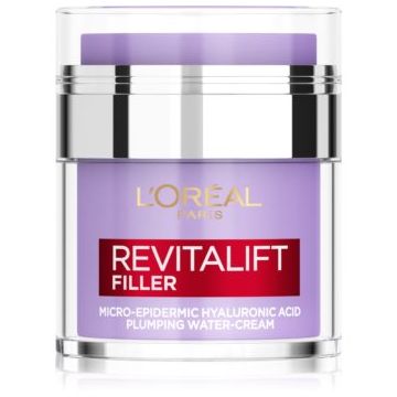 L’Oréal Paris Revitalift Filler Pressed Cream crema cu textura usoara cu acid hialuronic