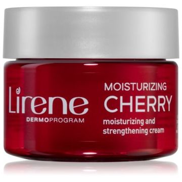 Lirene Hydration & Nourishment Moisturizing Cherry crema hidratanta racoritoare cu cirese si lamaie