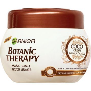 Masca de par, Garnier Botanic Therapy, Coco & Macadamia, 300 ml