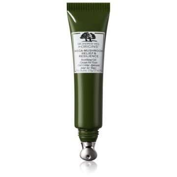 Origins Dr. Andrew Weil for Origins™ Mega-Mushroom Relief & Resilience Soothing Gel Cream For Eyes gel-cremă energizant pentruc ochi împotriva semnelor de oboseală