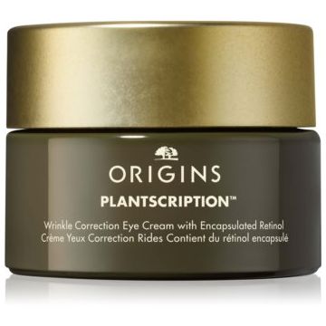 Origins Plantscription™ Wrinkle Correction Eye Cream With Encapsulated Retinol crema de ochi pentru hidratare si matifiere cu retinol
