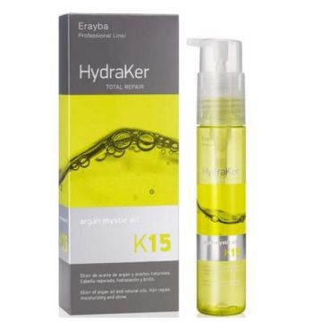 Ulei Nutritiv de Argan pentru Par Uscat & Deteriorat - Erayba/ K15 Argan Mystic Oil 50ml