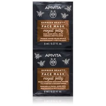 Apivita Express Beauty Anti-aging Face Mask Royal Jelly masca faciala revitalizanta cu efect de întărire