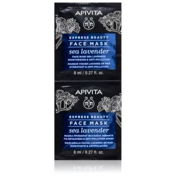 Apivita Express Beauty Moisturizing Face Mask Sea Lavender mască pentru față cu efect de hidratare